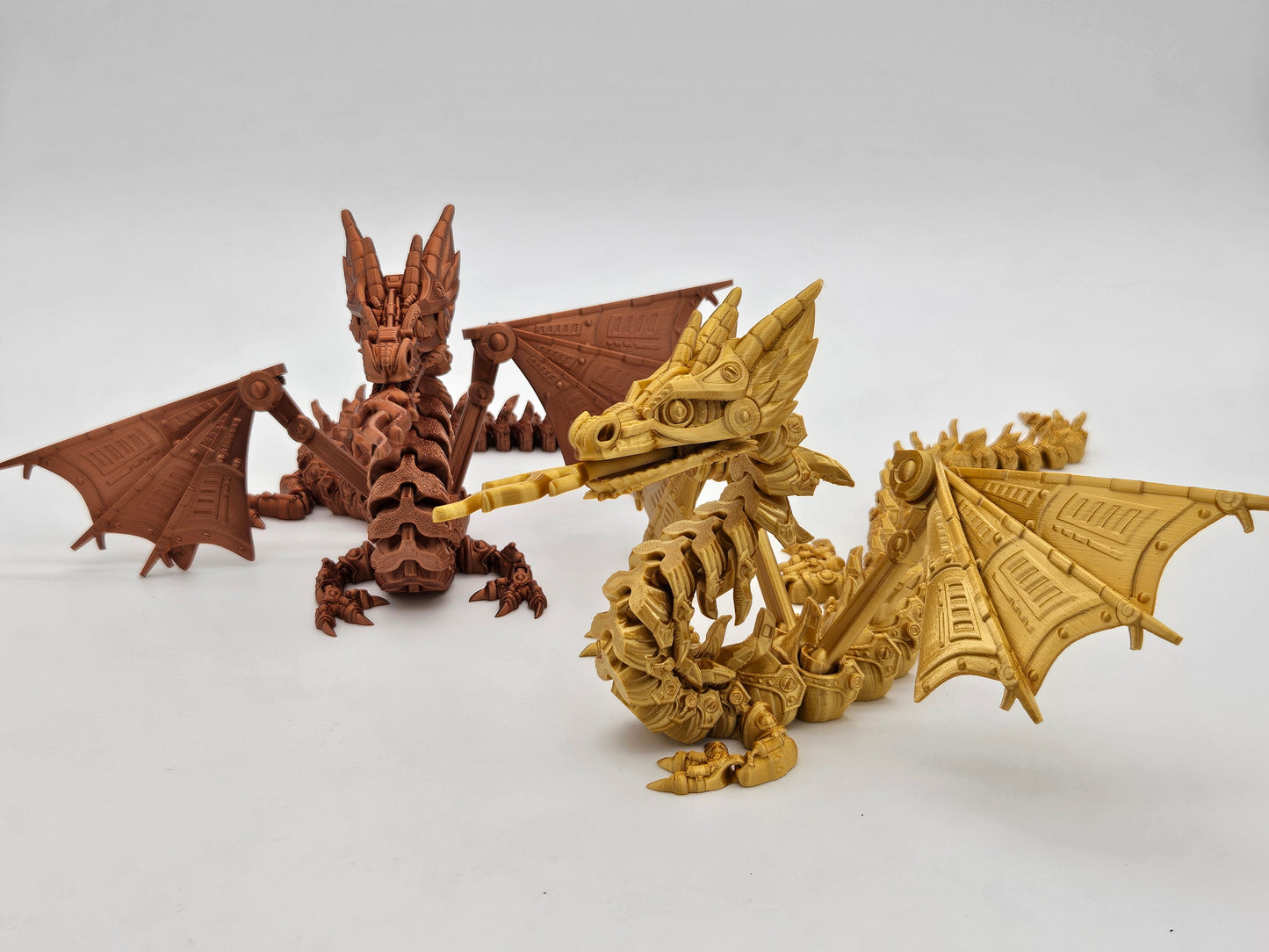 Mech Dragon with Wings